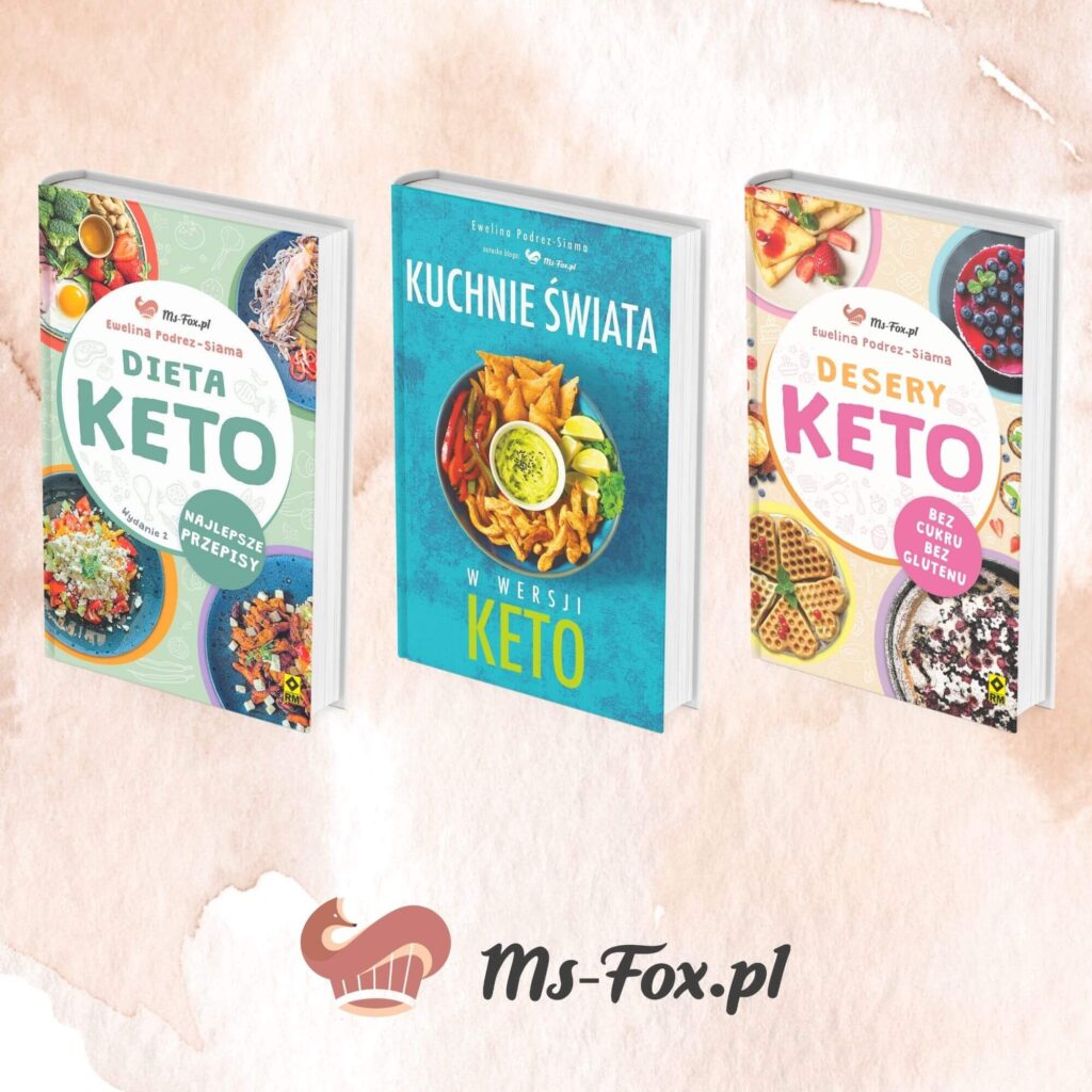 Książki KETO - Ewelina Podrez-Siama Książki KETO - Ewelina Podrez-Siama