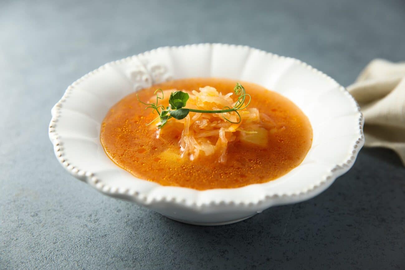Kapuśniak bez ziemniaków, z boczkiem i selerem 🥬